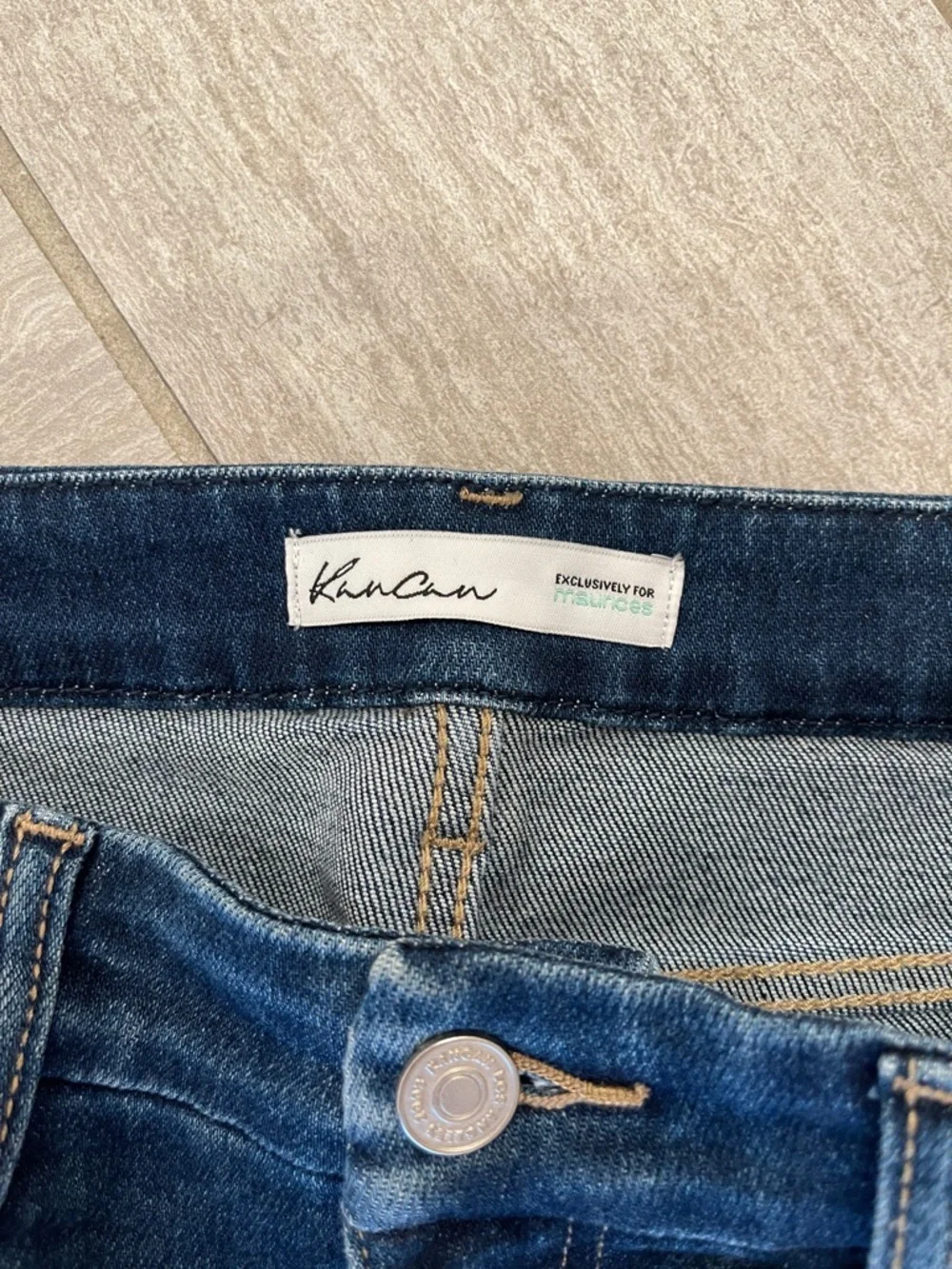 KanCan Dark Wash Boyfriend Jeans - Picture 2 of 6